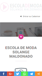 Mobile Screenshot of escolademoda.net